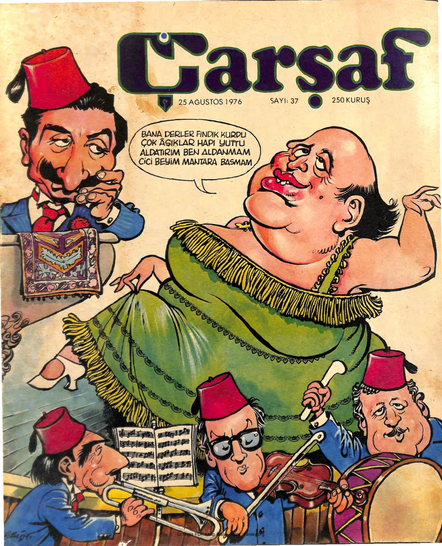 Çarşaf 1976 37 kapak görseli