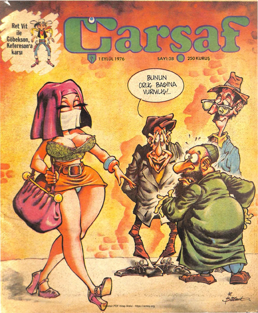 Çarşaf 1976 38 kapak görseli
