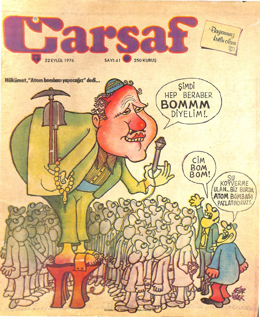Çarşaf 1976 41 kapak görseli