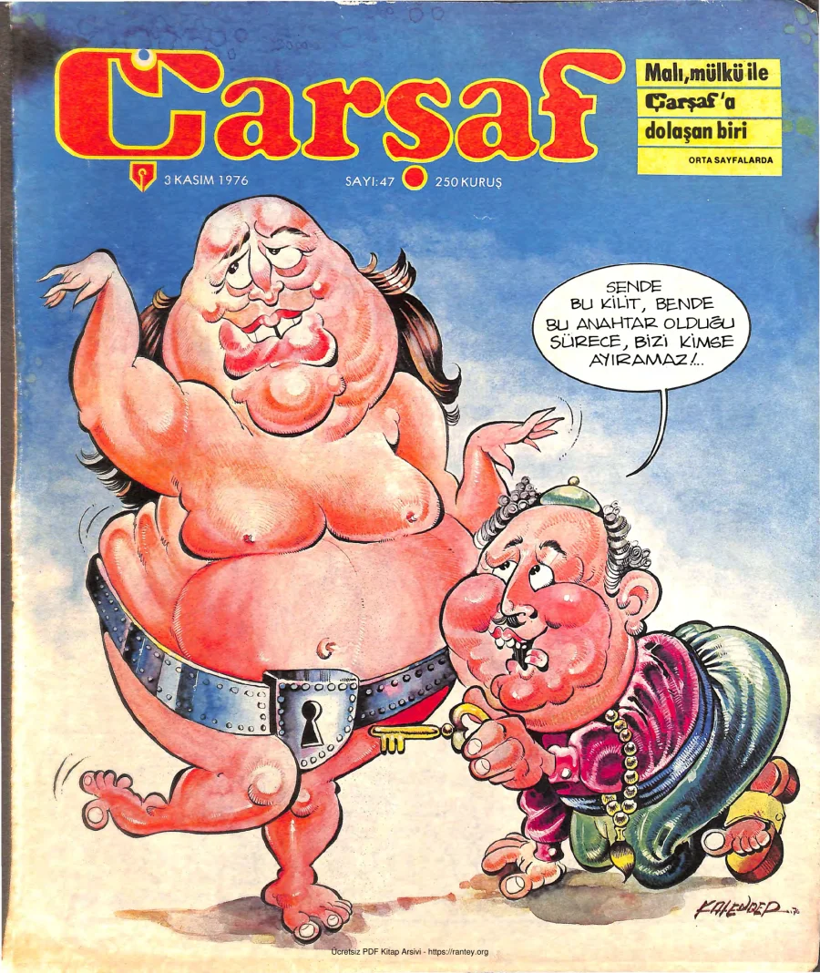 Çarşaf 1976 47 kapak görseli