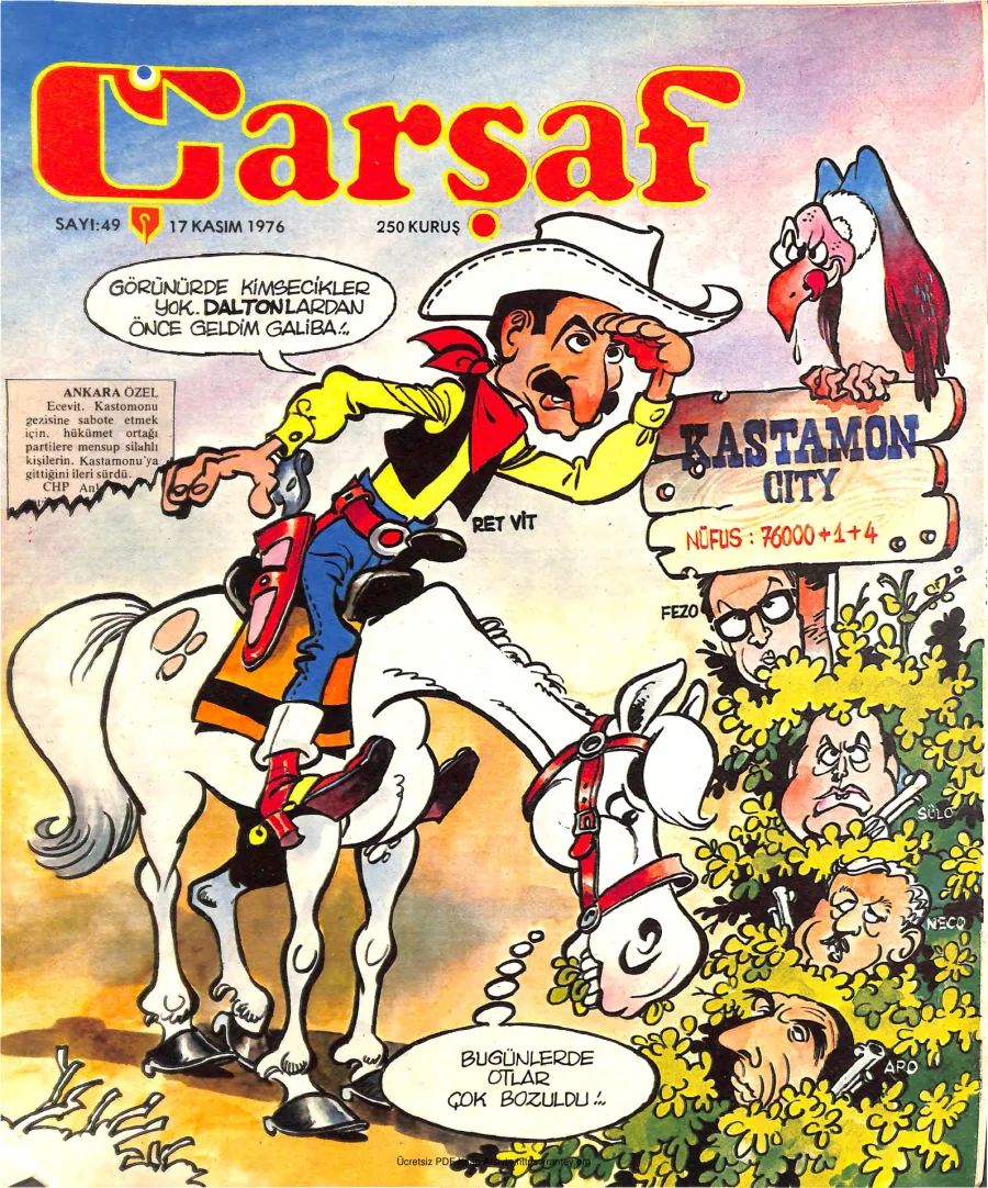 Çarşaf 1976 49 kapak görseli