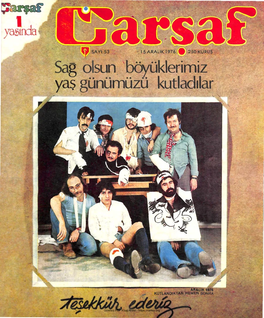 Çarşaf 1976 53 kapak görseli