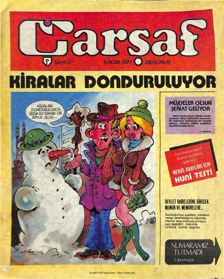 Çarşaf 1977 02 kapak görseli