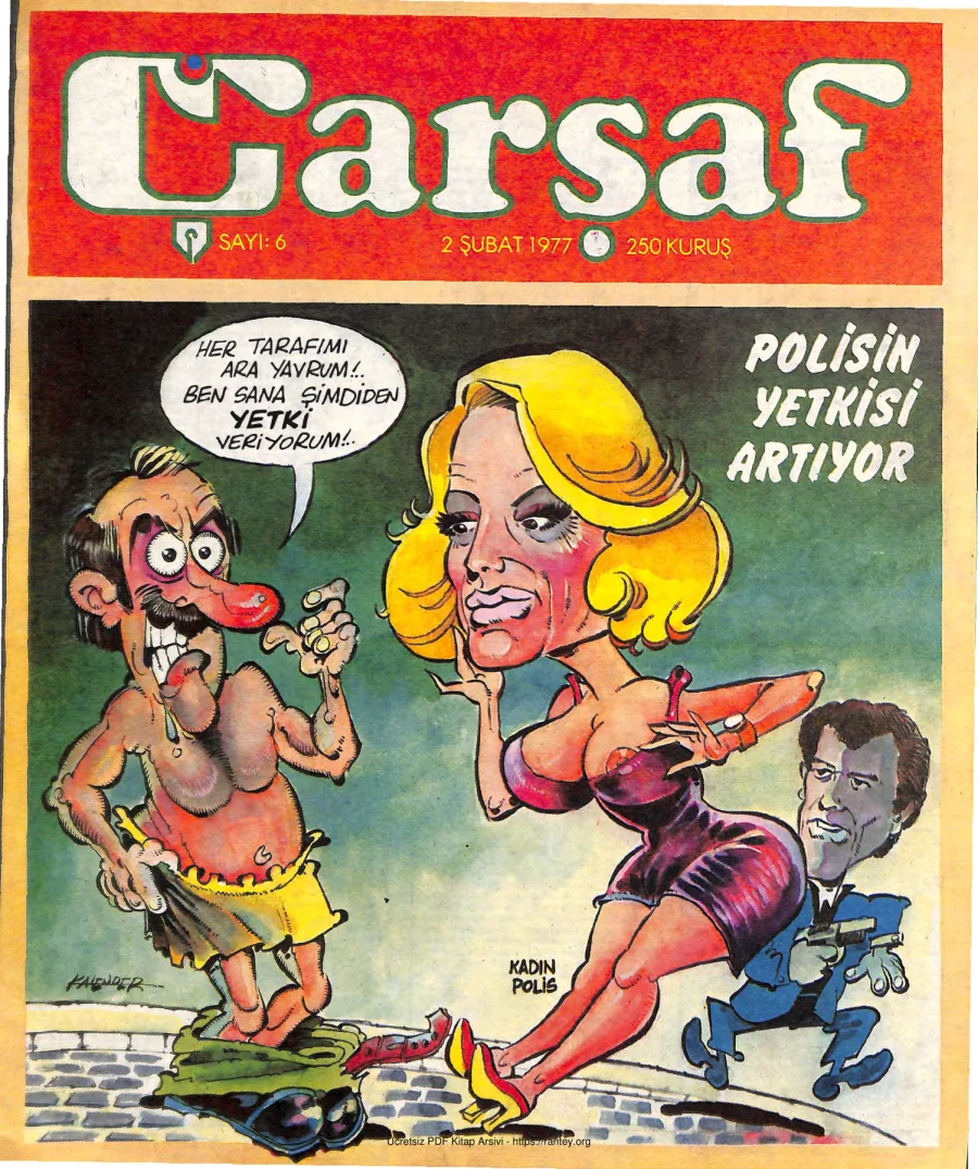 Çarşaf 1977 06 kapak görseli