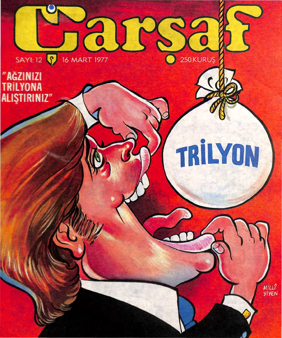 Çarşaf 1977 12 kapak görseli