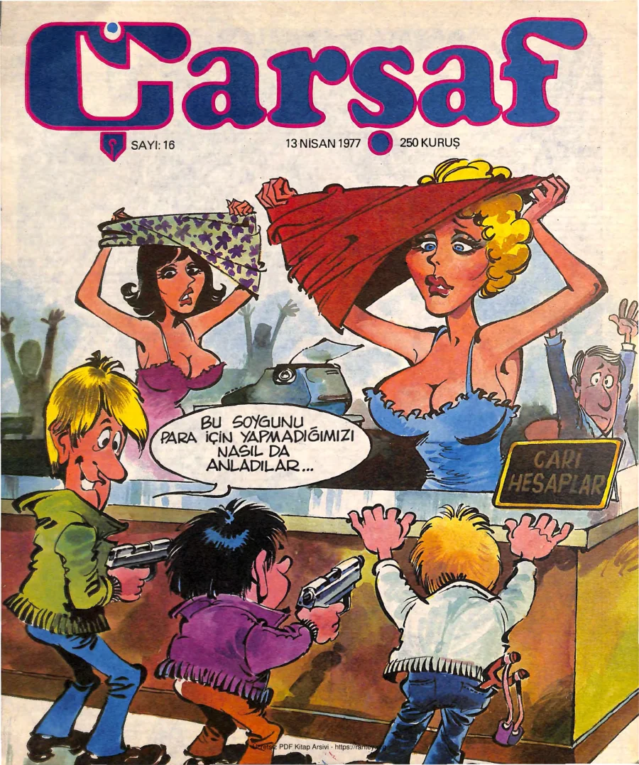 Çarşaf 1977 16 kapak görseli