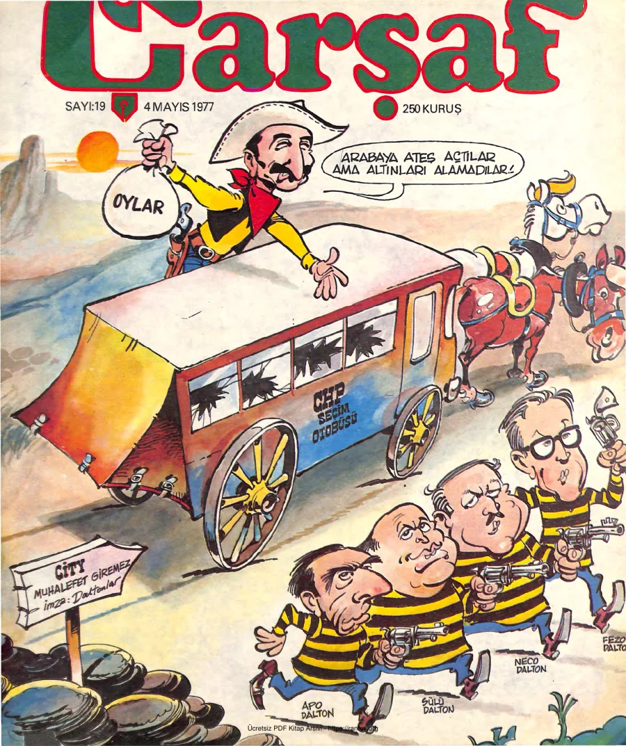 Çarşaf 1977 19 kapak görseli
