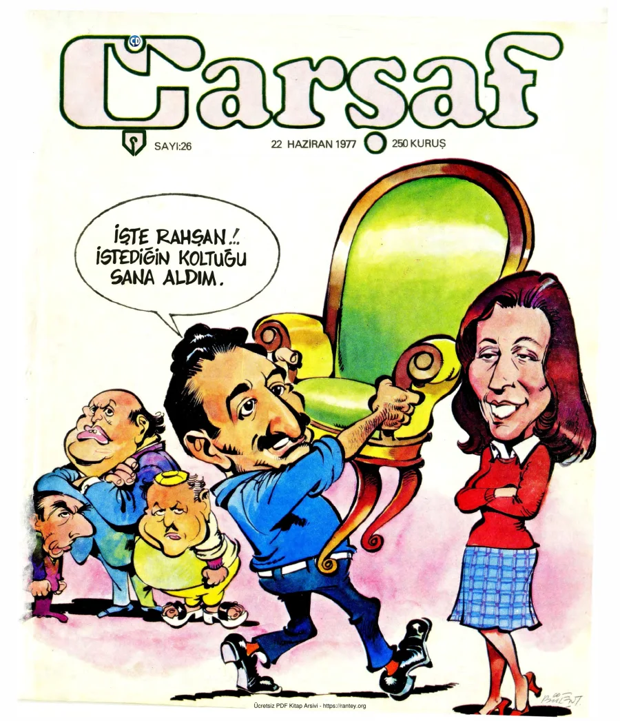 Çarşaf 1977 26 kapak görseli