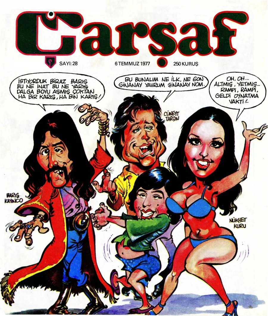 Çarşaf 1977 28 kapak görseli