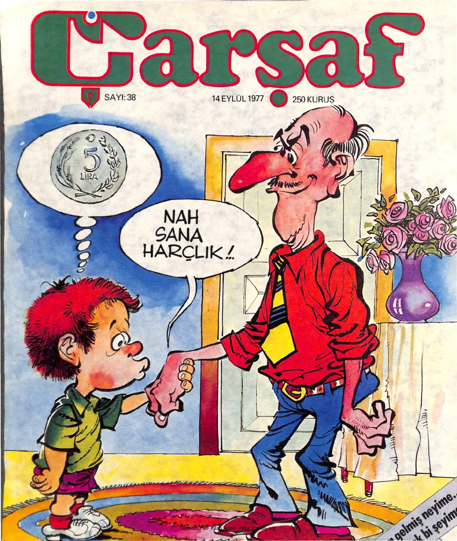 Çarşaf 1977 38 kapak görseli