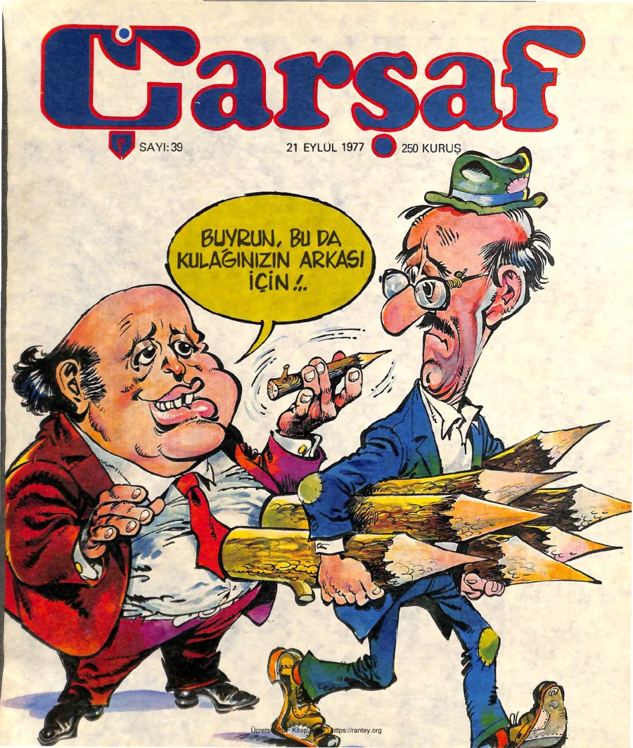 Çarşaf 1977 39 kapak görseli