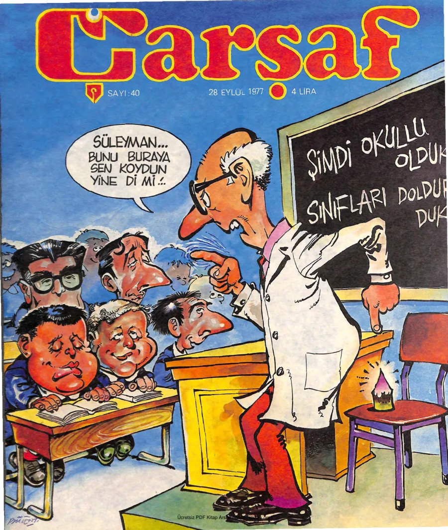 Çarşaf 1977 40 kapak görseli