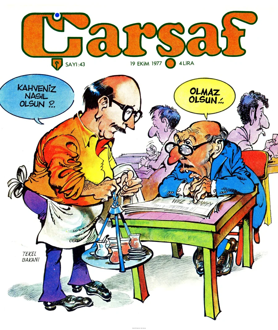 Çarşaf 1977 43 kapak görseli