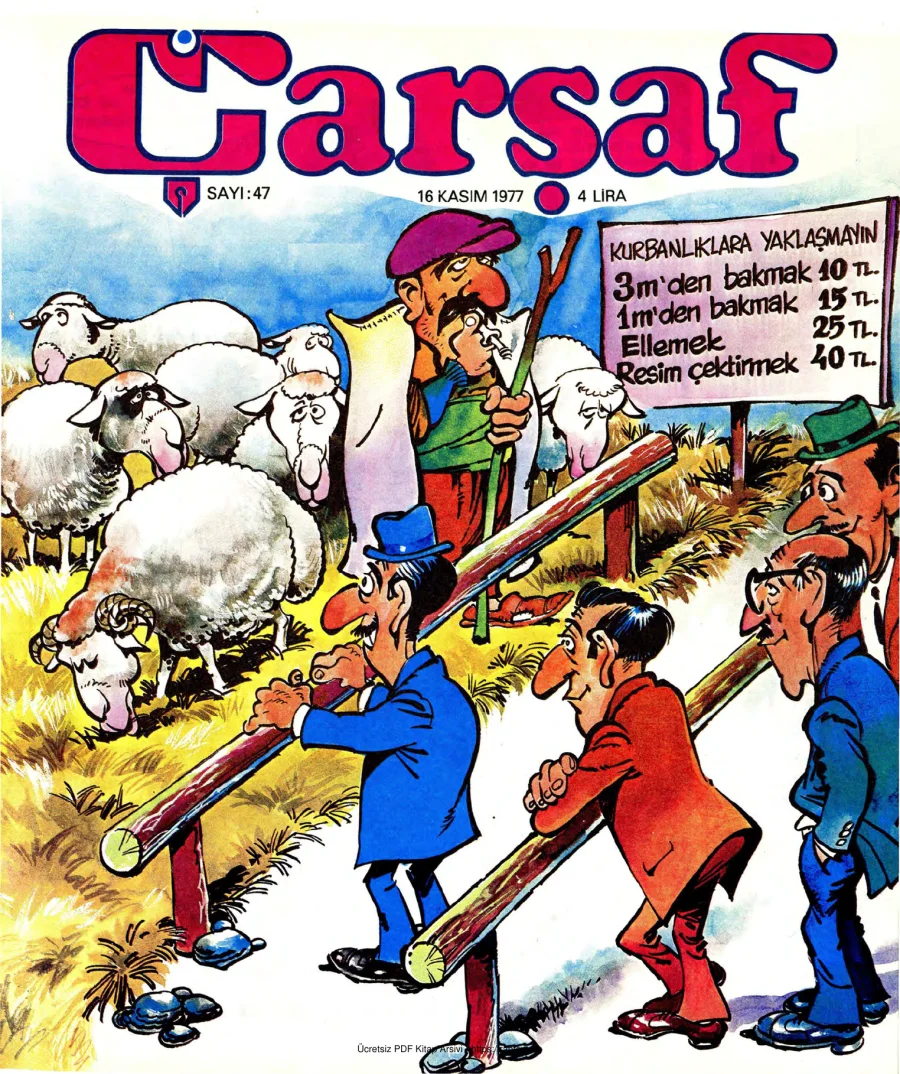 Çarşaf 1977 47 kapak görseli