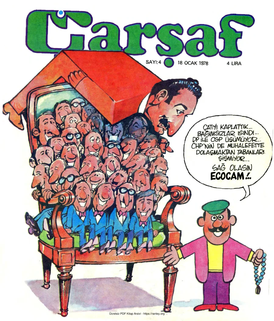 Çarşaf 1978 04 kapak görseli