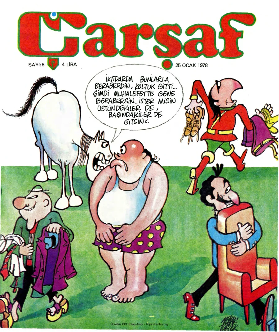 Çarşaf 1978 05 kapak görseli