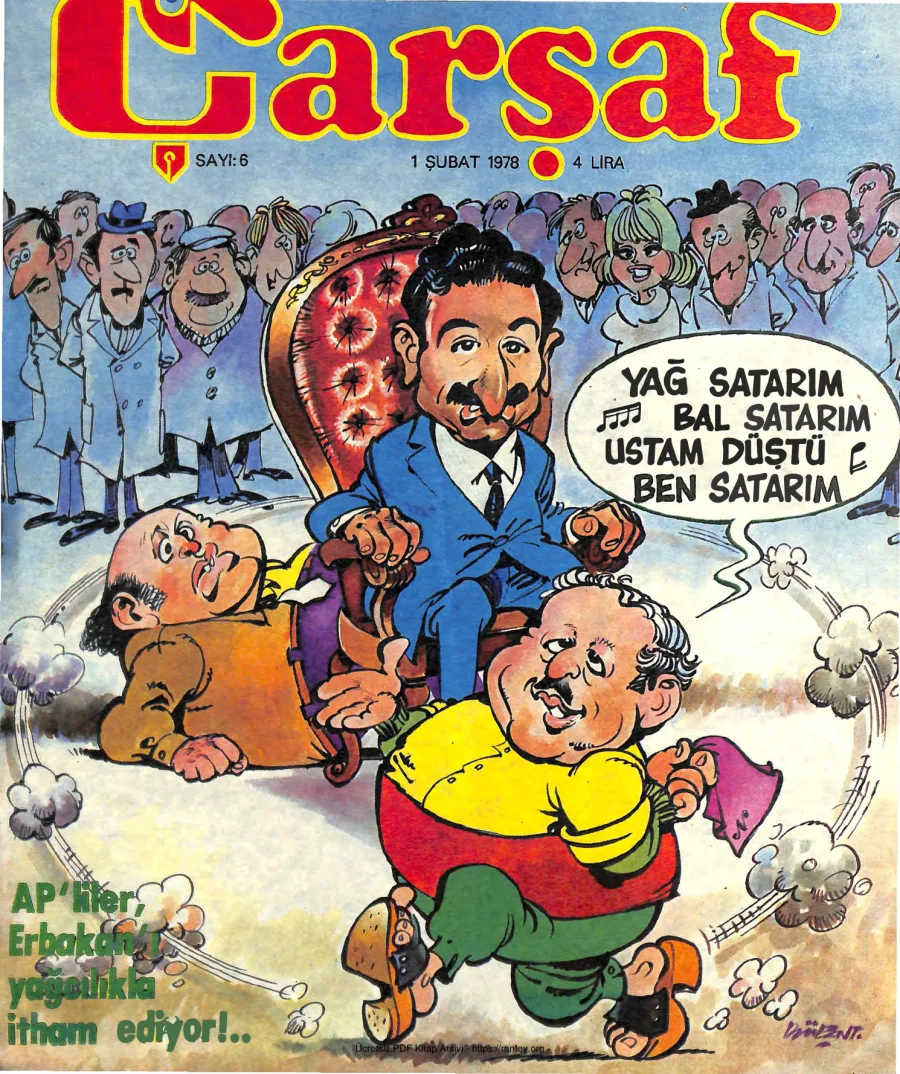 Çarşaf 1978 06 kapak görseli