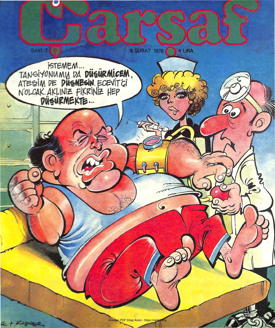 Çarşaf 1978 07 kapak görseli