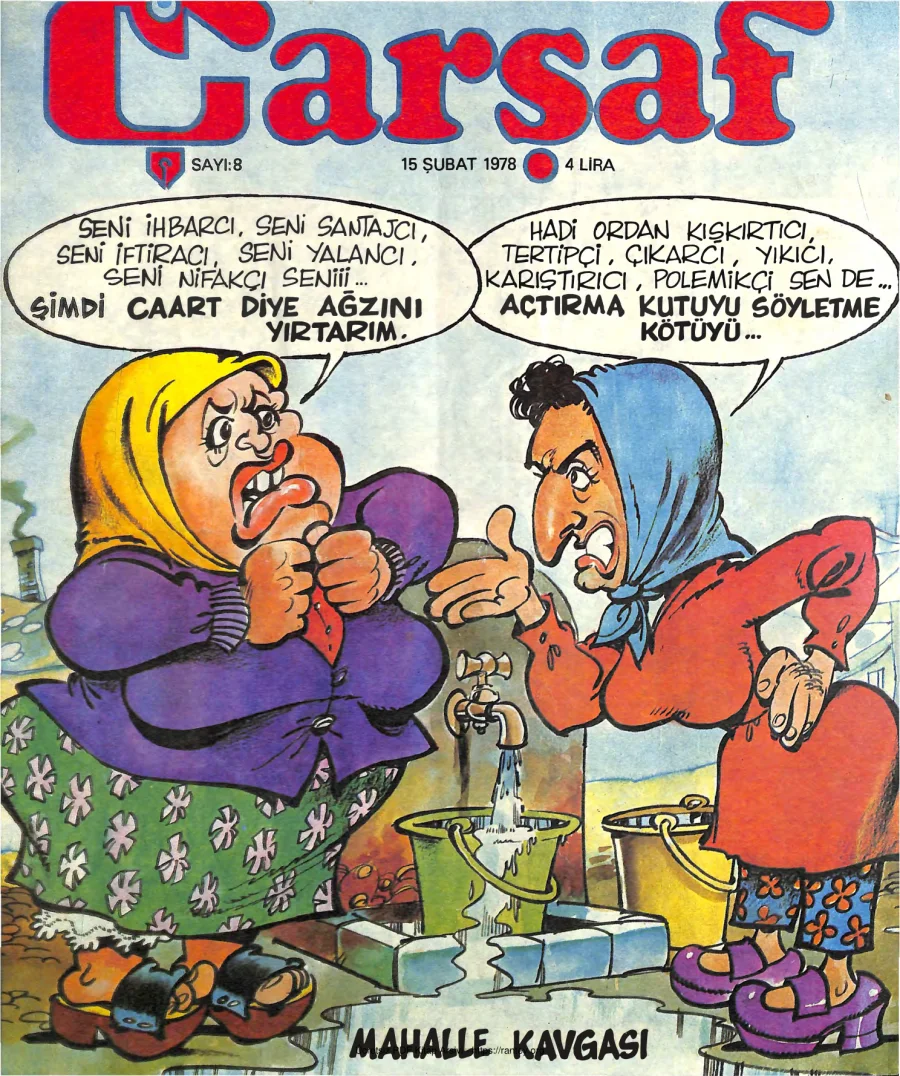 Çarşaf 1978 08 kapak görseli