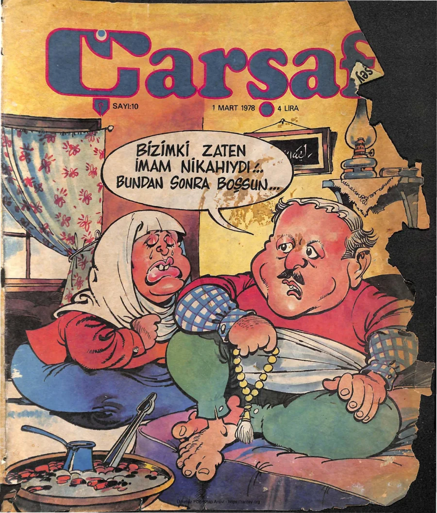 Çarşaf 1978 10 kapak görseli