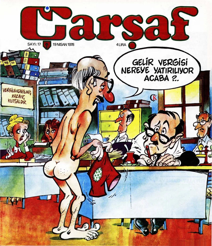 Çarşaf 1978 17 kapak görseli