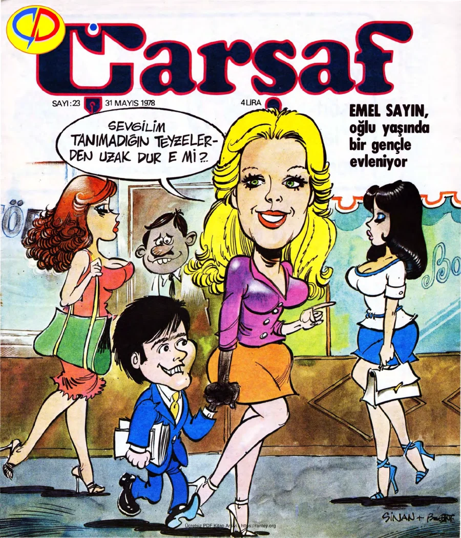 Çarşaf 1978 23 kapak görseli