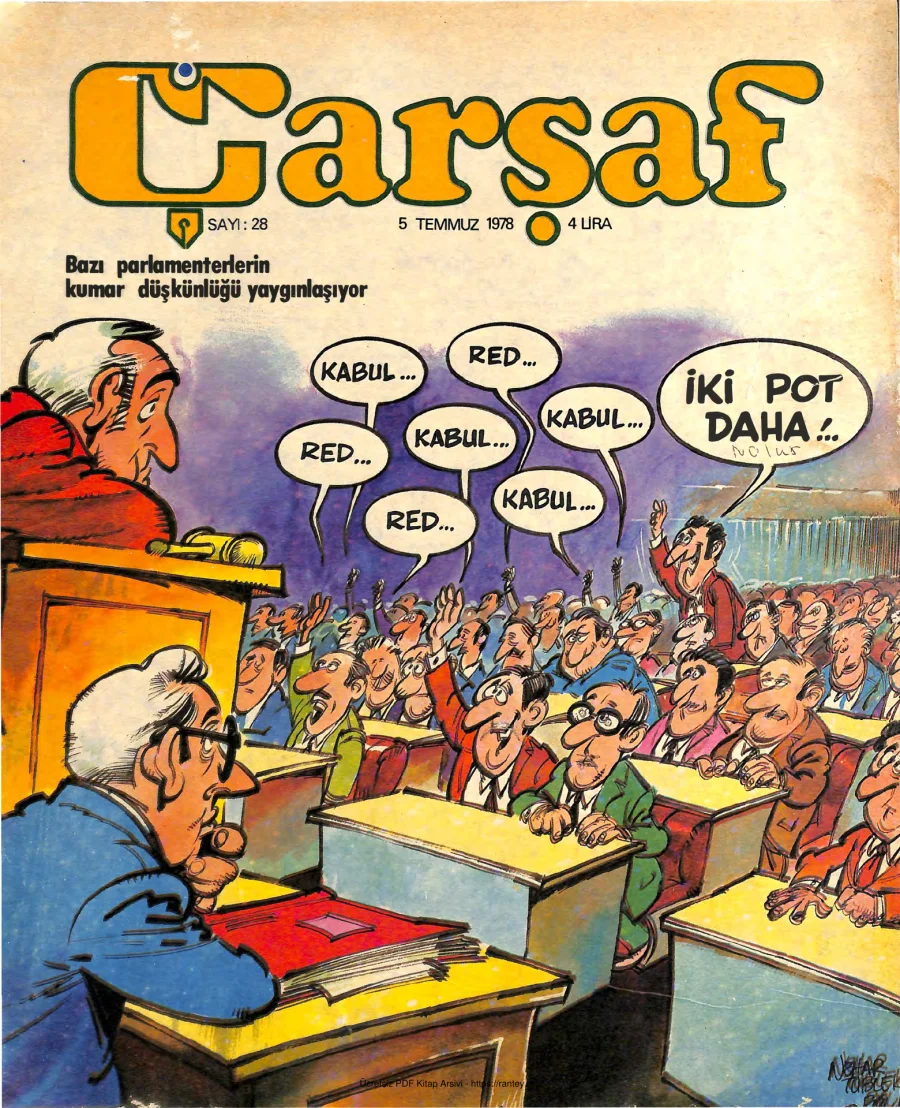 Çarşaf 1978 28 kapak görseli