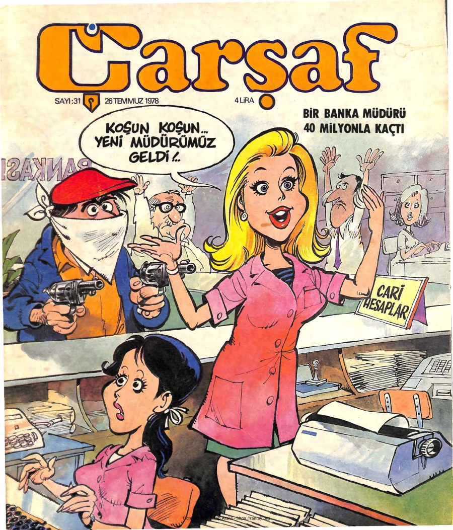 Çarşaf 1978 31 kapak görseli