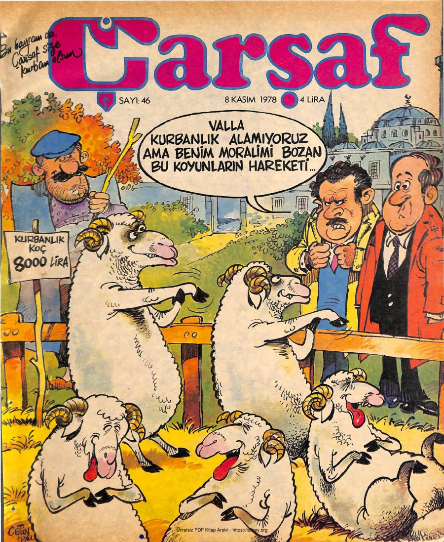 Çarşaf 1978 46 kapak görseli