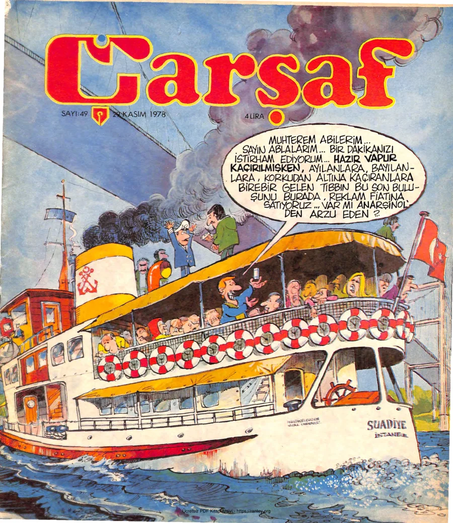 Çarşaf 1978 49 kapak görseli