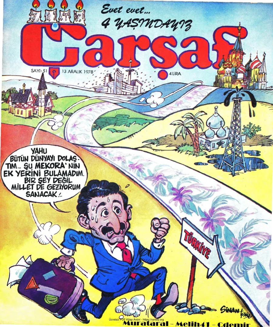 Çarşaf 1978 51 kapak görseli