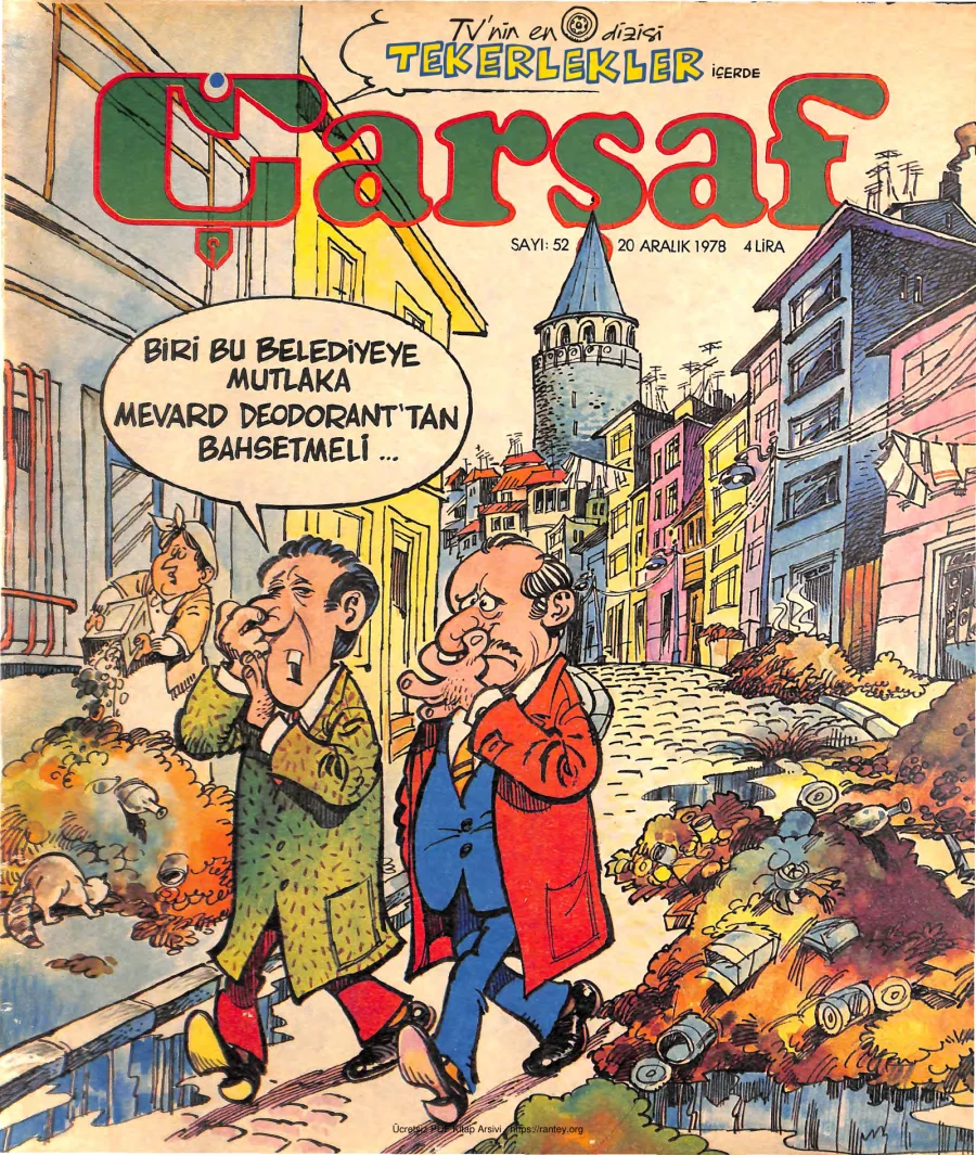 Çarşaf 1978 52 kapak görseli