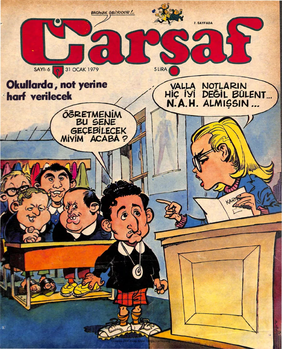 Çarşaf 1979 06 kapak görseli
