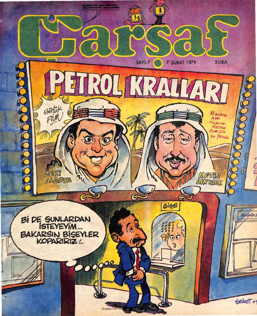 Çarşaf 1979 07 kapak görseli