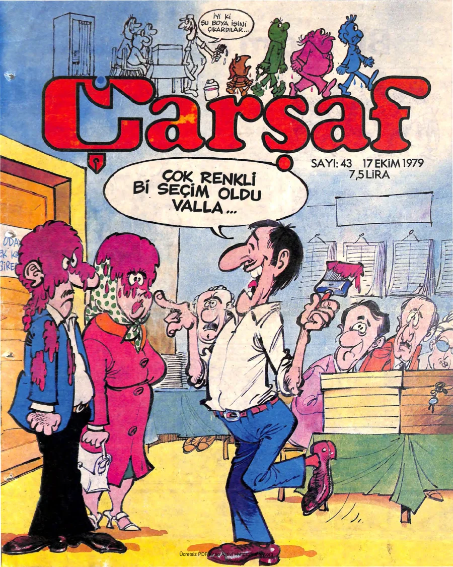 Çarşaf 1979 43 kapak görseli
