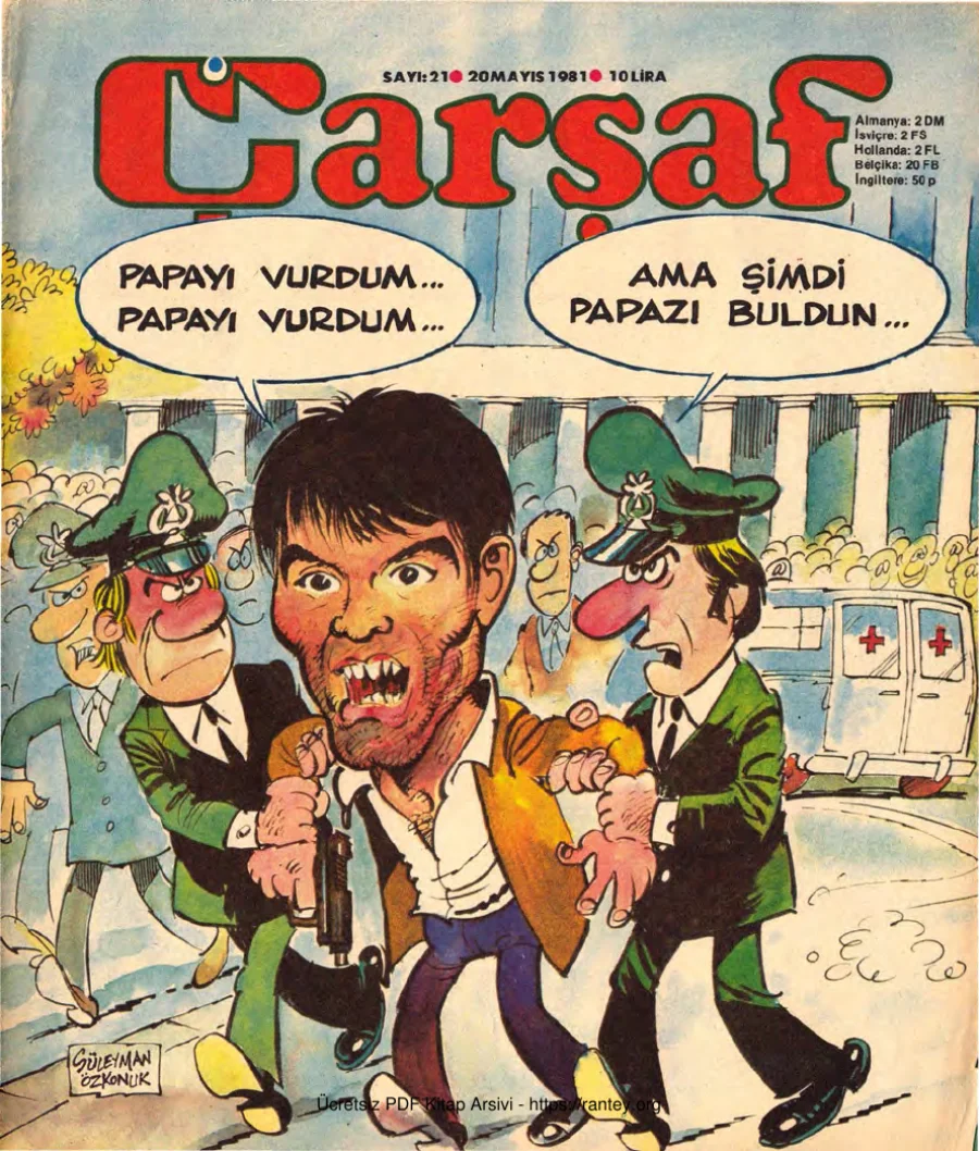 Çarşaf 1981 21 kapak görseli