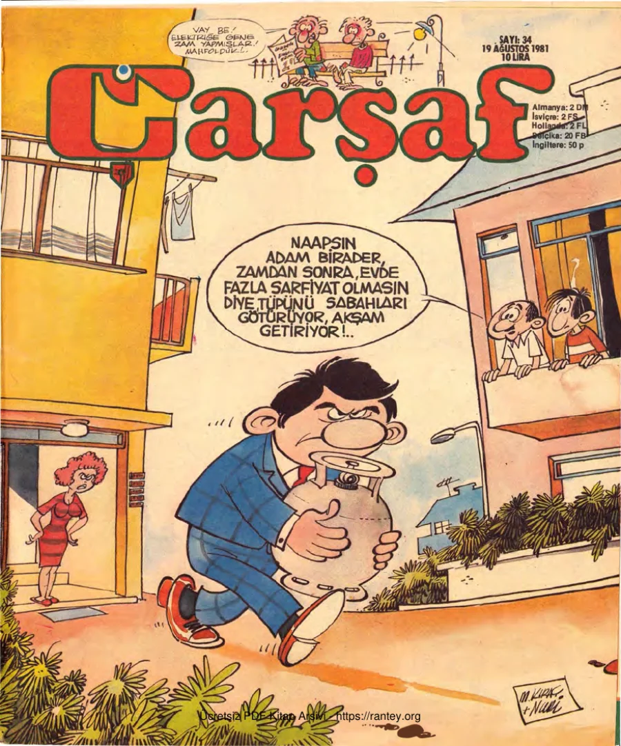Çarşaf 1981 34 kapak görseli