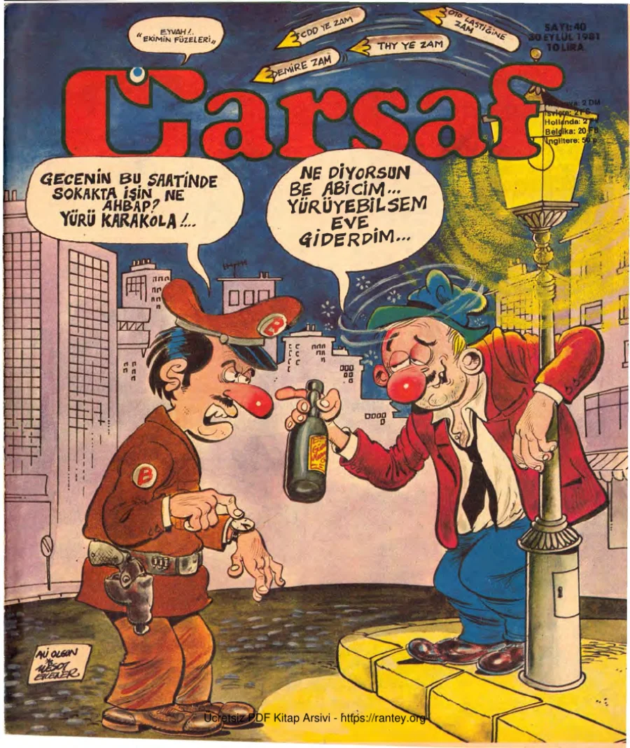 Çarşaf 1981 40 kapak görseli