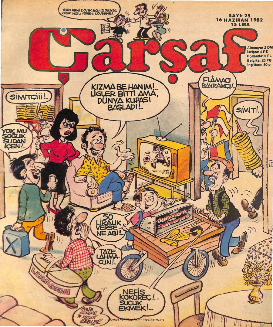 Çarşaf 1982 25 kapak görseli