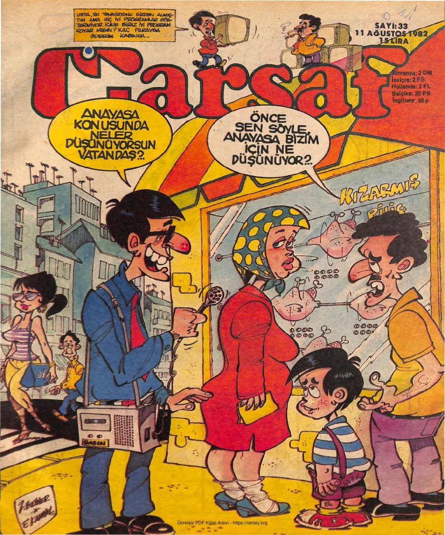Çarşaf 1982 33 kapak görseli