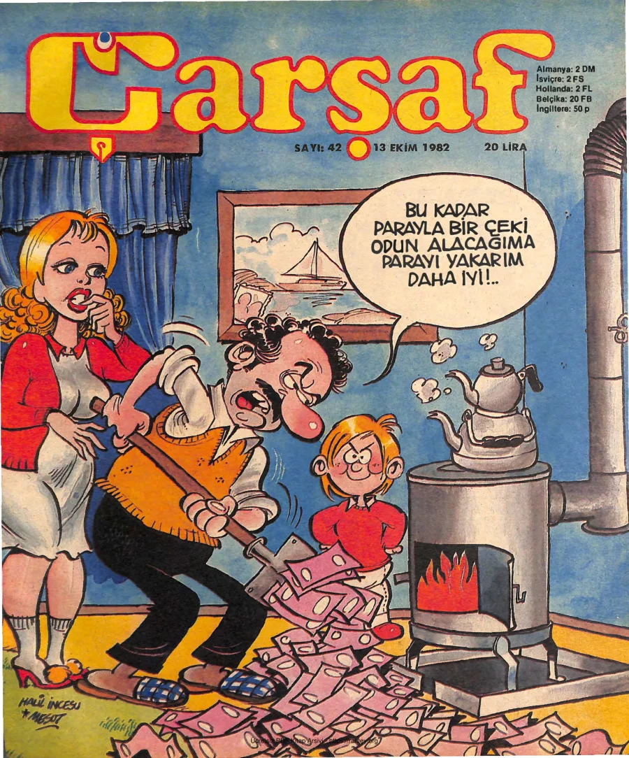 Çarşaf 1982 42 kapak görseli