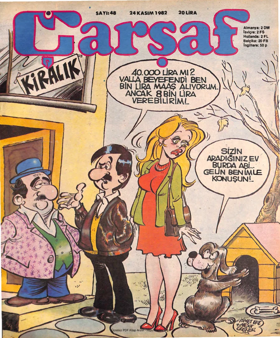 Çarşaf 1982 48 kapak görseli