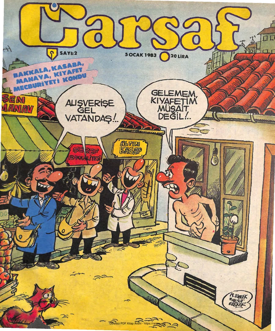 Çarşaf 1983 02 kapak görseli