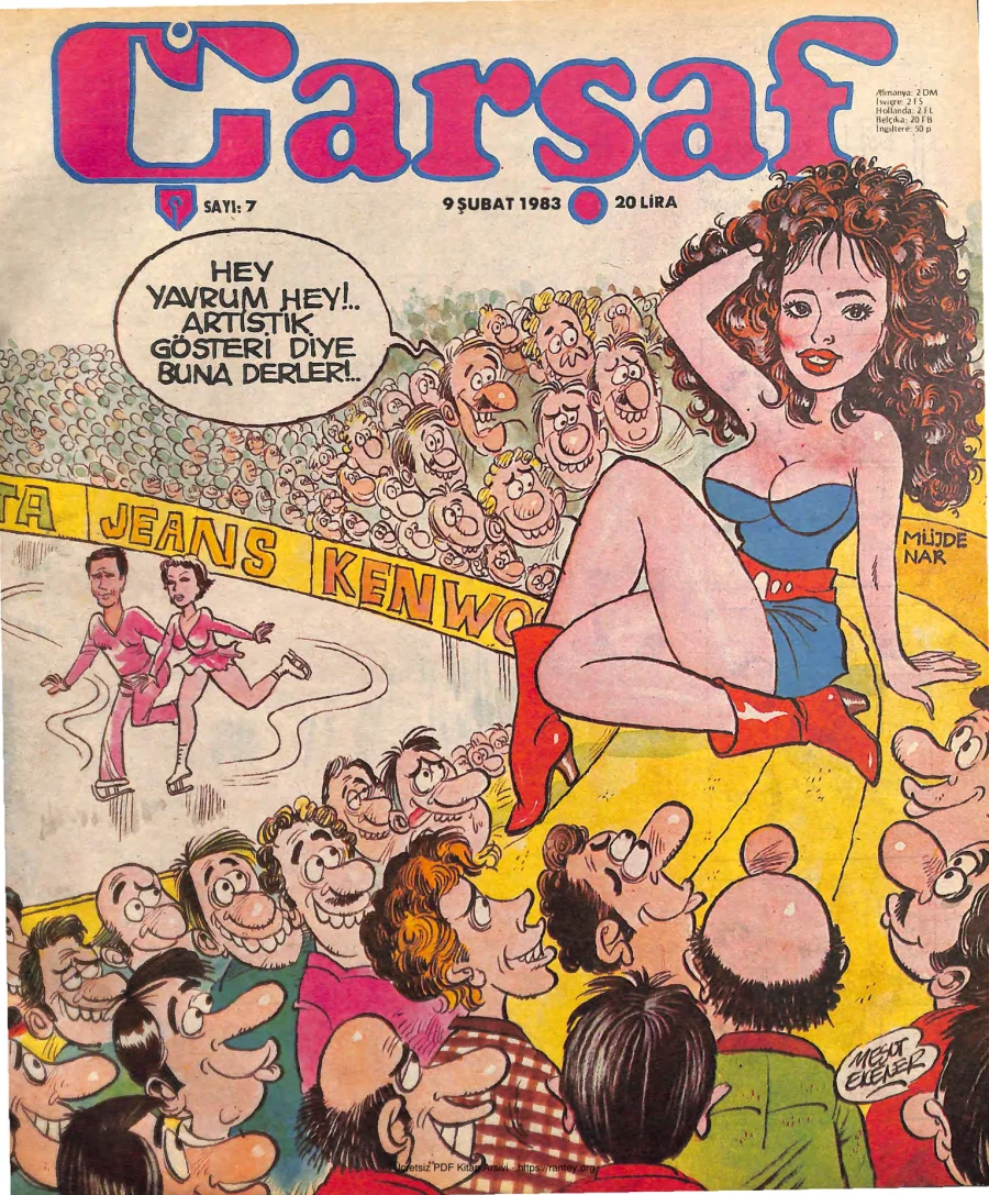 Çarşaf 1983 07 kapak görseli