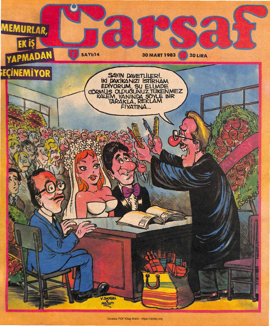 Çarşaf 1983 14 kapak görseli