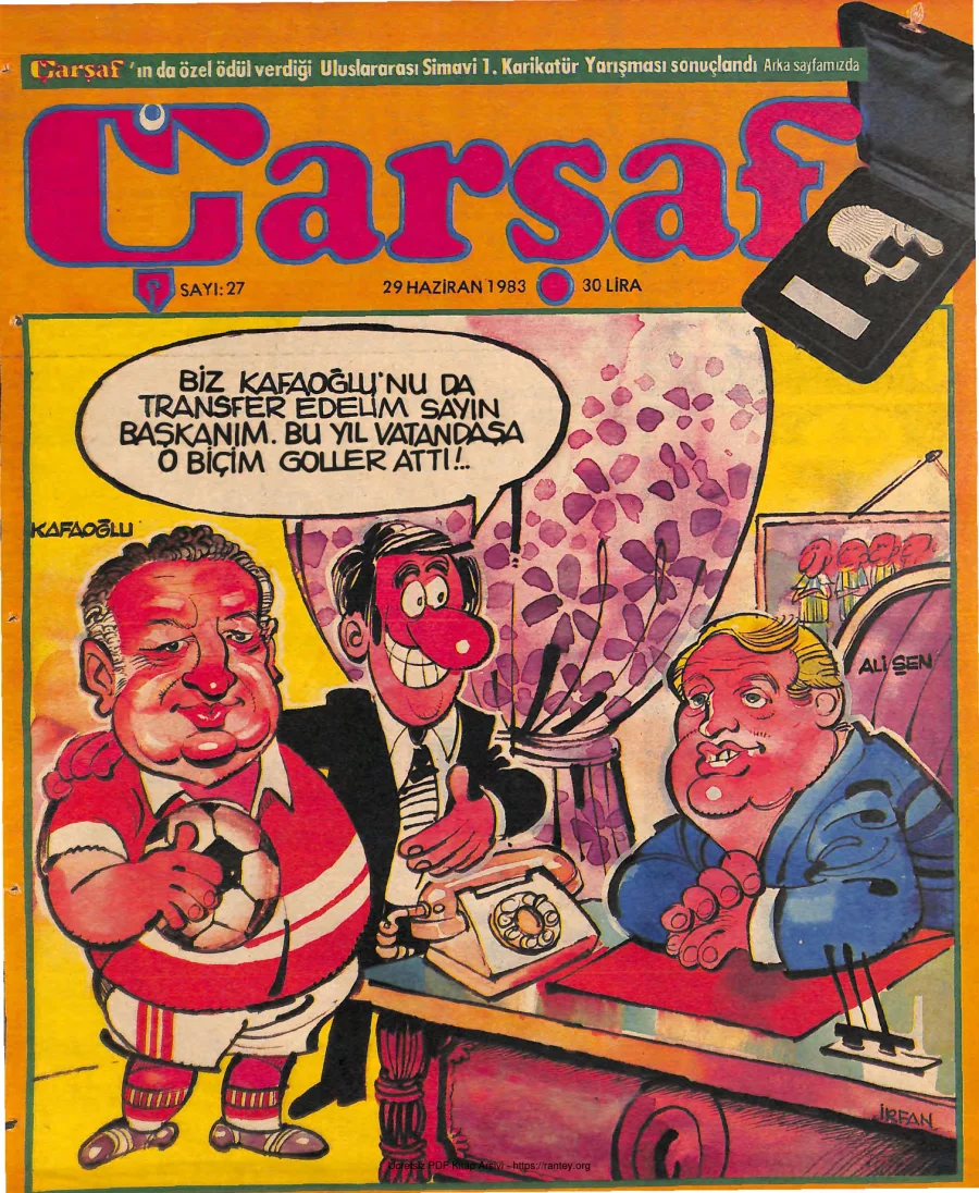Çarşaf 1983 27 kapak görseli