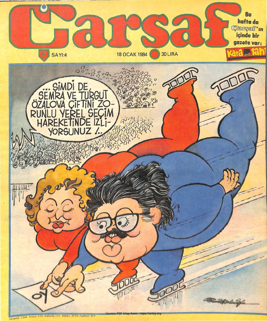 Çarşaf 1984 04 kapak görseli