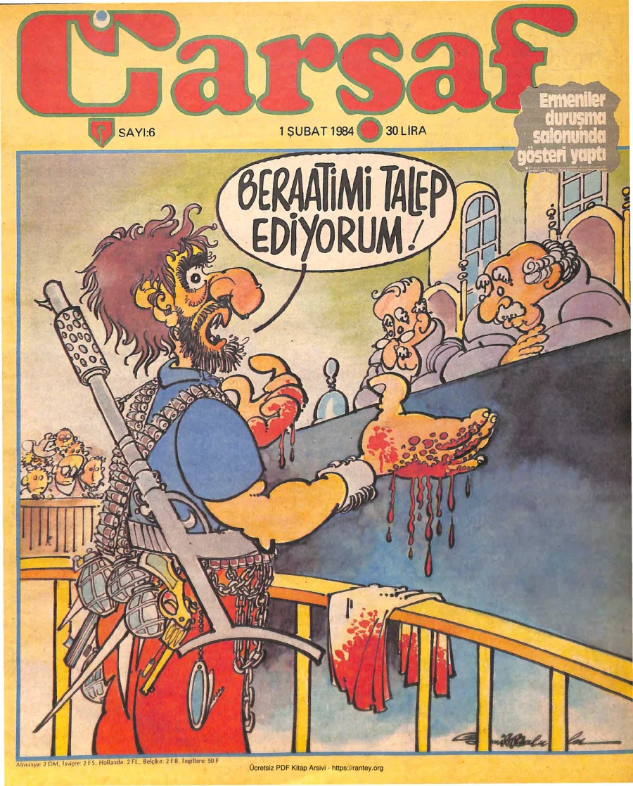 Çarşaf 1984 06 kapak görseli