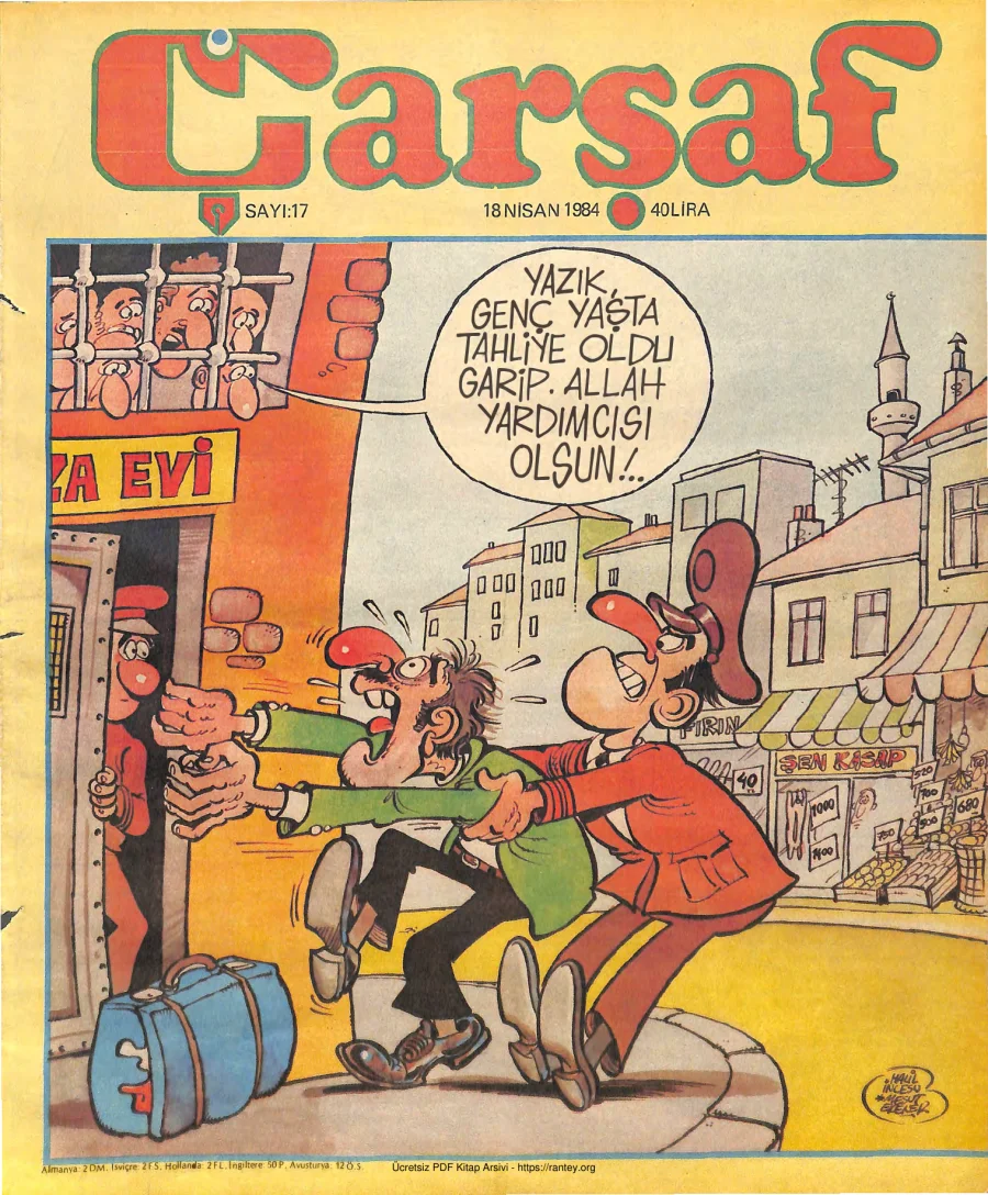Çarşaf 1984 17 kapak görseli