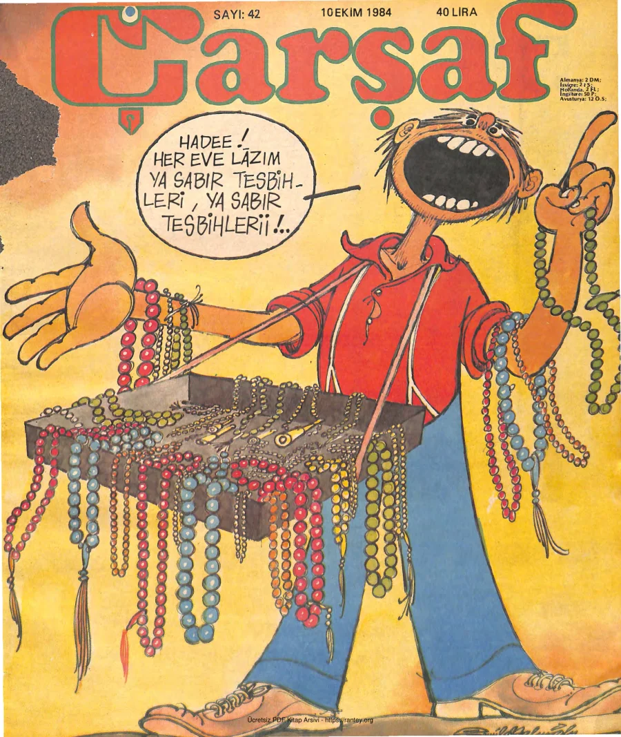 Çarşaf 1984 42 kapak görseli